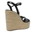 Sandália Santa Lolla Espadrille Anabela Preto na internet
