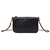Bolsa Santa Lolla Pequena Soft Preto Alça Transversal