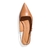 Sapatilha Santa Lolla Slingback Couro Confort Caramelo Bico Fino - Desigual