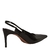 Scarpin Santa Lolla Slingback Preto Metalizado Salto Alto na internet