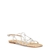Rasteira Santa Lolla Metallic Soft Prata - comprar online