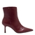 Bota Santa Lolla Couro Nobre Cano Curto Vermelho Merlot - comprar online