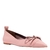 Sapatilha Santa Lolla Laço Couro Nobre Soft Rosa - comprar online