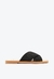 Chinelo Schutz Slide Com Logo Bordado - Preto
