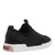 Tênis Santa Lolla Slip On Knit Preto Faixas - Desigual