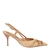 Scarpin Santa Lolla Slingback Fivelas Salto Agulha Fino Bege - comprar online