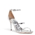 Sandália Santa Lolla Specchio Salto Alto Prata - comprar online