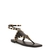 Rasteira Santa Lolla Couro Confort Preto - comprar online