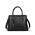 Bolsa Santa Lolla Tote Floater Preta Alça Dupla