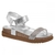 Papete Moleca Metalizada com Tira Strass Prata - comprar online