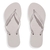 Chinelo Santa Lolla Flip Flop Soft Borracha Branco - Desigual