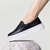 Tênis Santa Lolla Slip On Flatform Sola Alta Preto - loja online