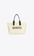 Bolsa Schutz Grande Tote Lona Off White