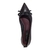 Sapatilha Santa Lolla Laço Couro Nobre Soft Preto - Desigual