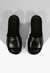 Tamanco Schutz Slide Flatform Couro Preto - loja online