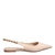 Sapatilha Santa Lolla Slingback Verniz Bico Fino Bege