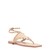 Rasteira Santa Lolla Couro Confort Bege - comprar online