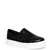 Tênis Santa Lolla Slip On Flat Sola Baixa Bico Redondo Preto