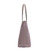 Bolsa Santa Lolla Shopper Nylon Cinza Pespontos Branco Alça De Ombro na internet