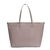 Bolsa Santa Lolla Shopper Nylon Cinza Pespontos Branco Alça De Ombro - comprar online