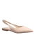 Sapatilha Santa Lolla Slingback Verniz Bico Fino Bege - comprar online
