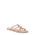 Rasteira Santa Lolla Tiras Nós Rosa - comprar online
