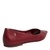 Sapatilha Santa Lolla Couro Nobre Soft Bico Fino Vermelho Ruby na internet