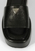 Tamanco Schutz Slide Flatform Couro Preto - comprar online