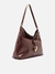Bolsa Arezzo Tiracolo Envernizada Bordô Grande - comprar online
