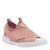 Tênis Santa Lolla Slip On Knit Rosa Quartzo Faixas