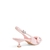 Imagem do Scarpin Slingback Laço Couro Craquele Salto Baixo