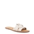 Rasteira Santa Lolla Flat Tiras Entrelaçadas Off White - comprar online
