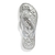 Imagem do Chinelo Flip Flop Borracha Corrente Tiras Finas Metalizado 06FE.0D67.0016