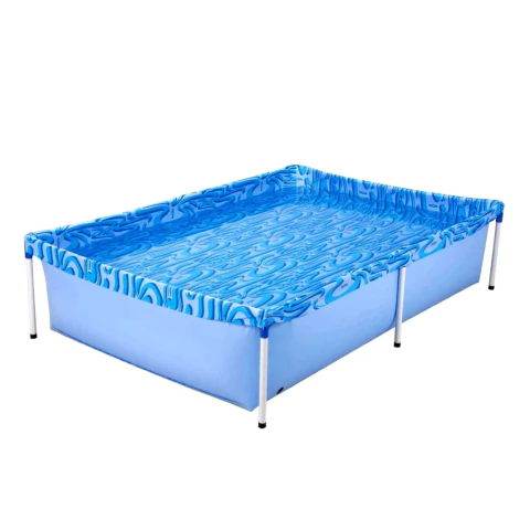 Mor 001002 piscina azul retangular de 1000l - comprar online