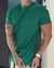 T-Shirt Burble Cotton Verde Bandeira - comprar online