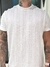 T-Shirt Texturizada Tricot Off White - Marechal Store