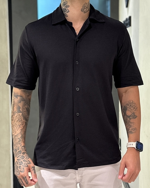 Camisa Resort Dry Preta - comprar online