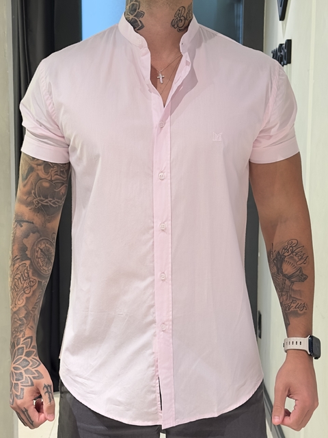 Camisa Rosa Padre MC - comprar online
