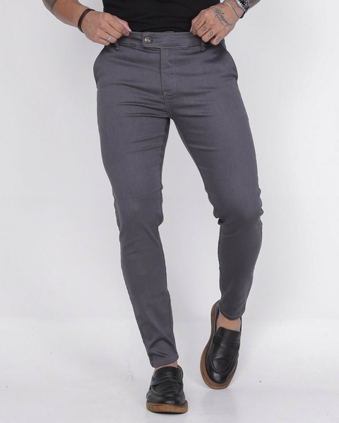 Calça Alfaiataria Cinza Chumbo