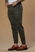Calça Alfaiataria Sarja Texturizada Verde - comprar online