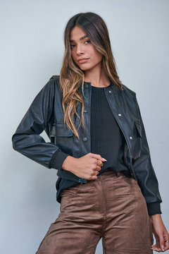 Campera Power Leather - comprar online