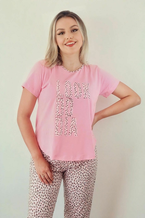 PIJAMA LOOK ROSA
