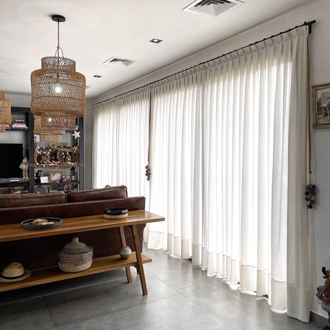 Cortina en Lino pesado
