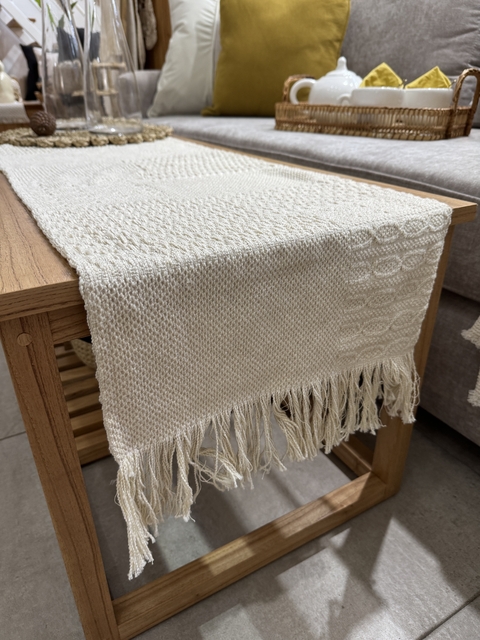 Camino de mesa de algodón