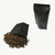 Bolsa-Sobre DoyPack Negra Mate 18x31x4,5 Cierre Hermetico Zipper.