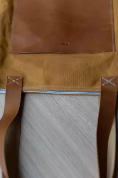 Bolsa Jolie Bag Lona ~ Mostarda - Meemo handmade