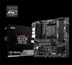 MOTHER MSI B550M PRO-VDH AM4 H/DP/V M.2 / DDR4 - comprar online