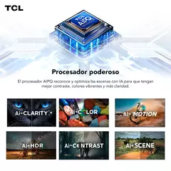 SMART TV TCL 65" QLED 4K 65C655 GOOGLE TV - tienda online