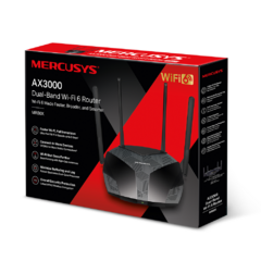 Router Mr80x Mercusys Gigabit Ax3000 4 Ant