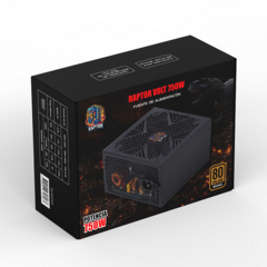 Fuente Raptor Volt 750W 80 Plus Bronze en internet